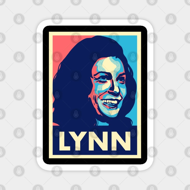 loretta lynn Magnet by guilhermedamatta