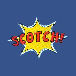 Comic Book Scotch T-Shirt