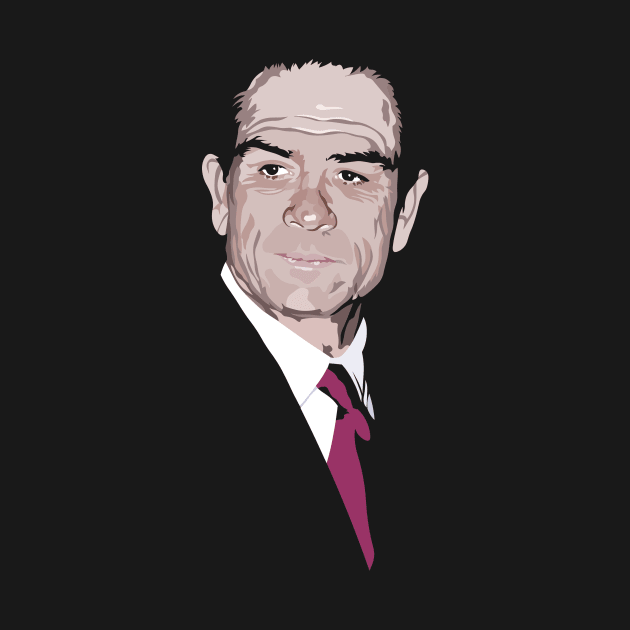 Tommy Lee Jones Portrait by Soriagk