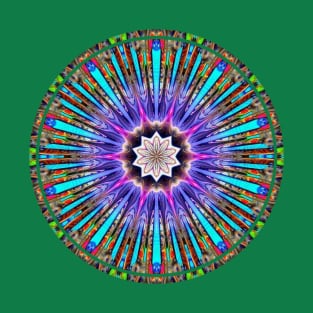 Colorful Floral Mandala T-Shirt