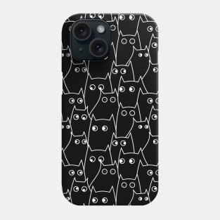 Suspicious Cat Phone Case