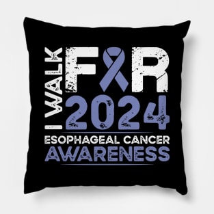 Esophageal Cancer Awareness Walk 2024 Pillow