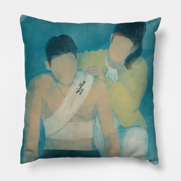 Snowdrop FANART 02 [REQUESTED] Pillow by Giullia - Yeppeunyeppeun Art