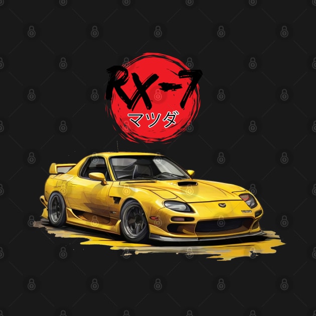 Mazda RX7 by ferdianes