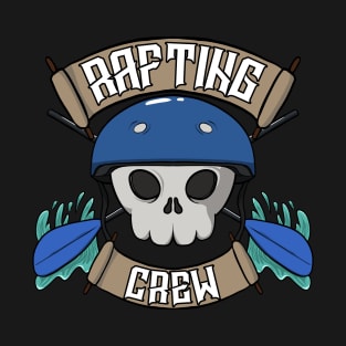 Rafting crew Jolly Roger Pirate flag T-Shirt