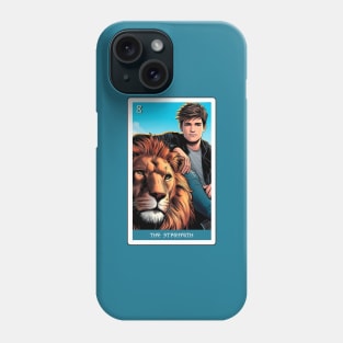 the strength - house of anubis tarot card Phone Case