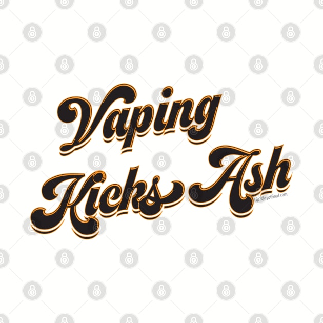 Ω VAPE | Vaping Kicks Ash by IconicTee