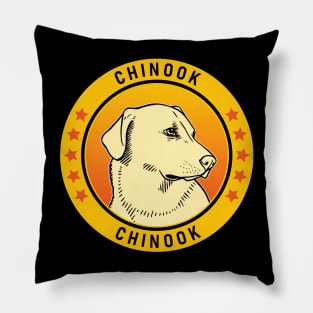 Chinook Dog Portrait Pillow