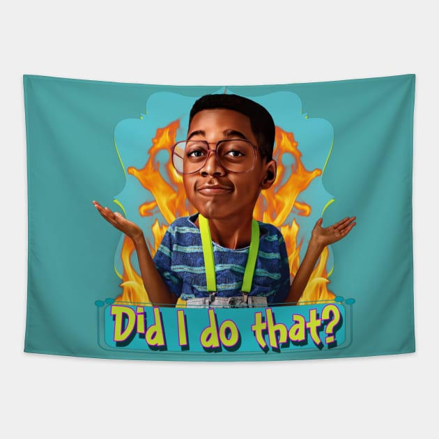 Steve Urkel Tapestry by Indecent Designs