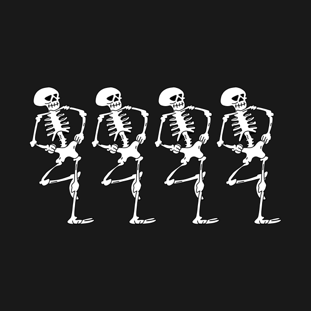 Dancing Skeletons by MelissaJoyCreative