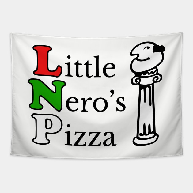 Little Nero's Pizza Tapestry by Teen Chic