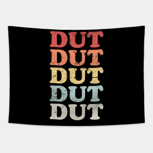 DUT | Retro Vintage Marching Band Drum Line Tapestry