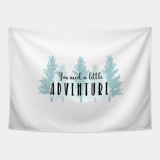 A Little Adventure Tapestry by Elizabeth Karlson Art