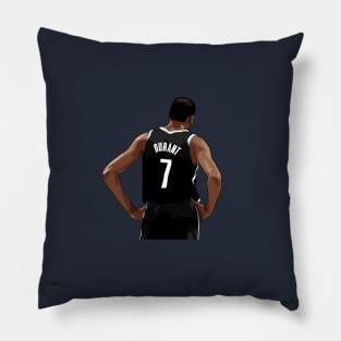 Kevin Durant Vector Back Black Above Waist Qiangy Pillow