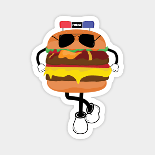 Burger Police Magnet