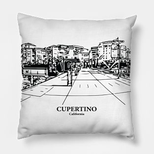 Cupertino - California Pillow