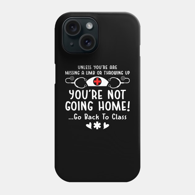 School Nurse Medical Nursing Appreciation Phone Case by Xonmau