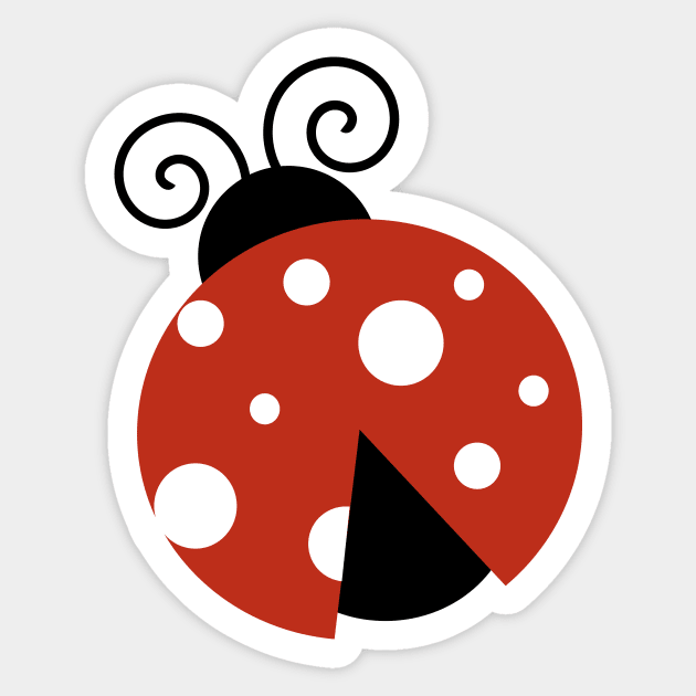 Ladybug Sticker for Sale by limitlezz