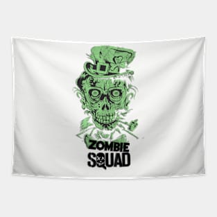 Luck of the Zombie Squad Tapestry