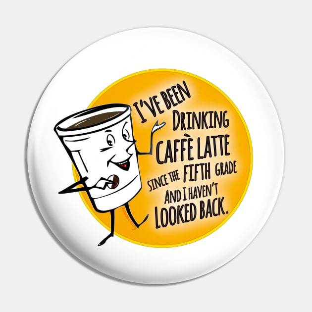 Cafe latte Pin by John Coen Artistry