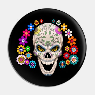 Dia de Los muertos Pin