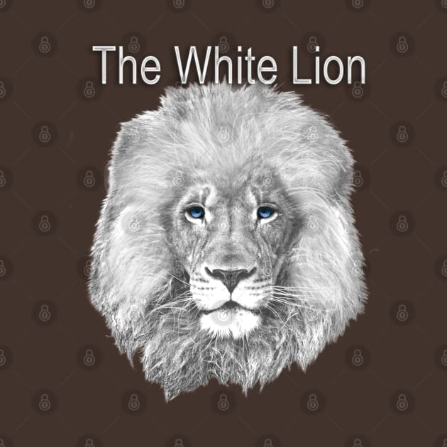 White-lion animal by Just Kidding by Nadine May