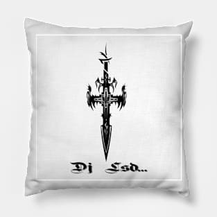 Dj Lsd... Cross Pillow