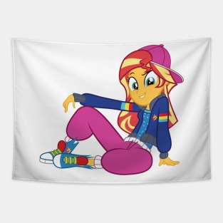 Sunset Shimmer Being Cool Tapestry