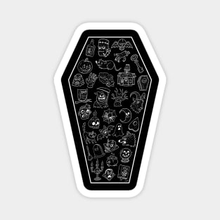 Spooky Icons Magnet