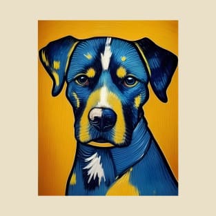 Van Gogh Dog T-Shirt