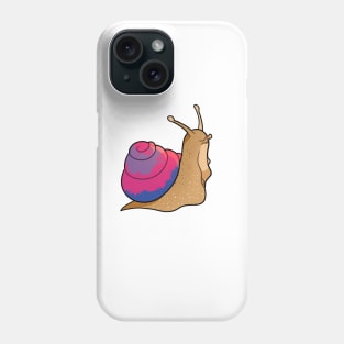 LGBT bisexual snail Phone Case