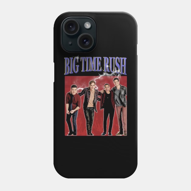 BIG TIME RUSH MERCH VTG Phone Case by gilangekobinoso