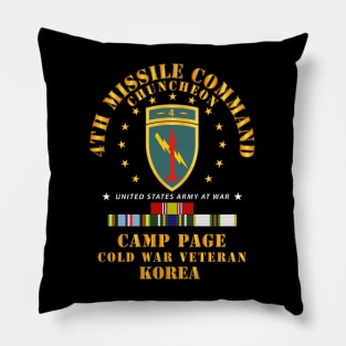 4th Missile Command - Camp Page - Chuncheon, Korea - Cold War Veteran X 300 Pillow