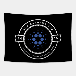 Cardano ADA Cryptocurrency Blockchain Tapestry