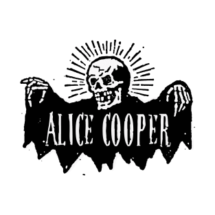 alice cooper bat bone T-Shirt