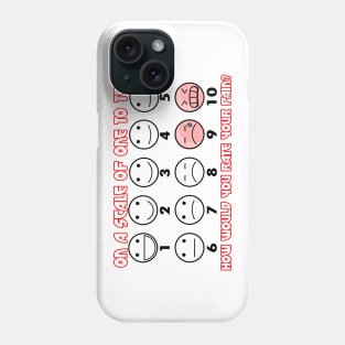 Rate Your Pain? Phone Case