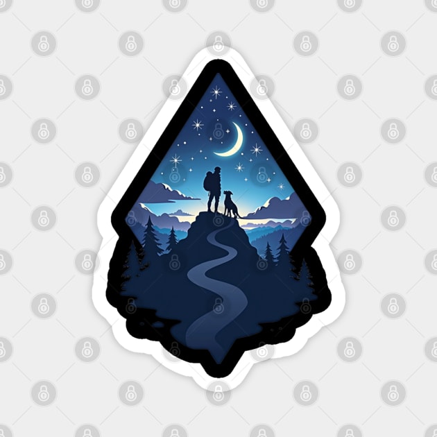 Summit Companions: Adventure Awaits Magnet by Steve