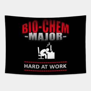 Bio-Chem Major funny college design Tapestry