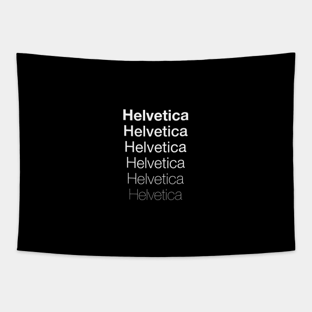 Helvetica II. Tapestry by Quiet_Warlock