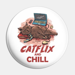 Catflix Pin