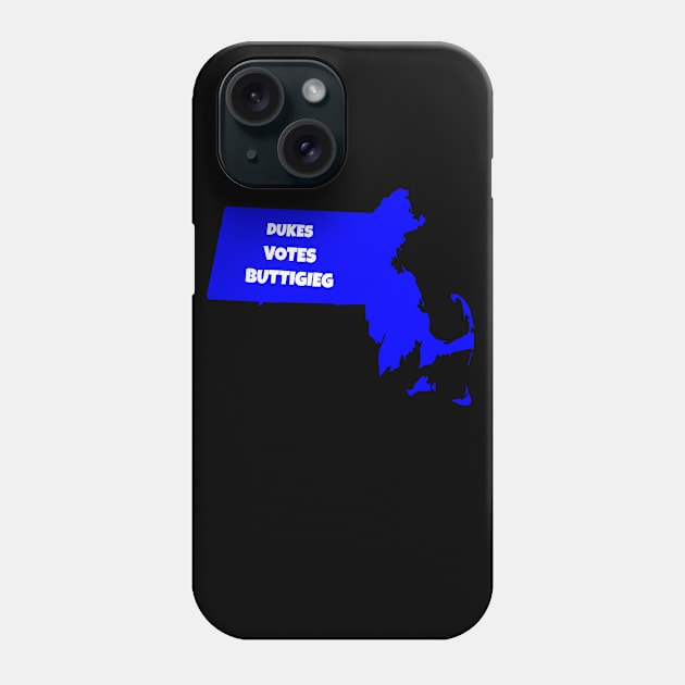 Massachusetts Duke for Buttigieg Phone Case by Vine Time T shirts