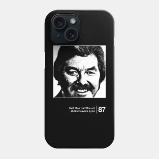 Half Man Half Biscuit / Minimal Style Graphic Design Phone Case