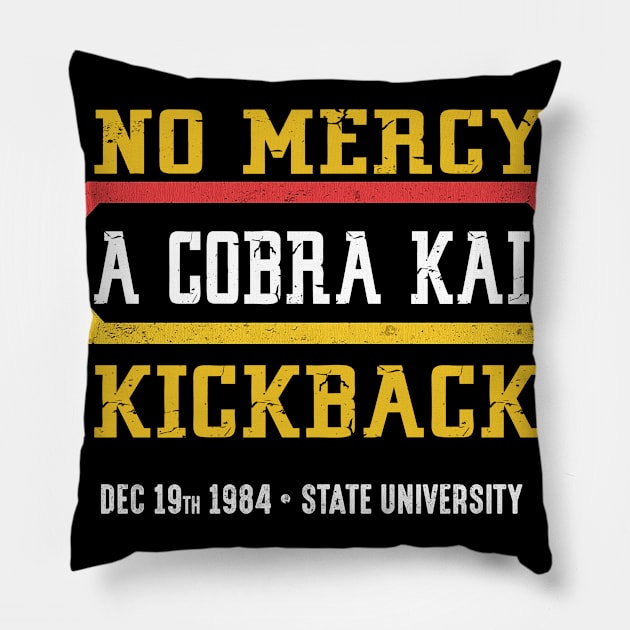 No Mercy Tournament Shirt Pillow by Jim and Them