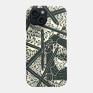 Tangled Knights (art print) Phone Case