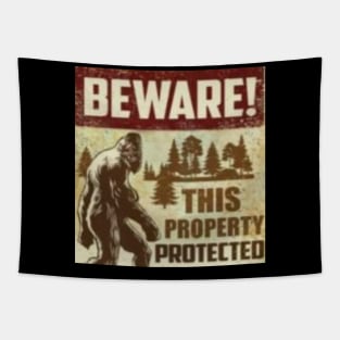 beware this property protected Tapestry