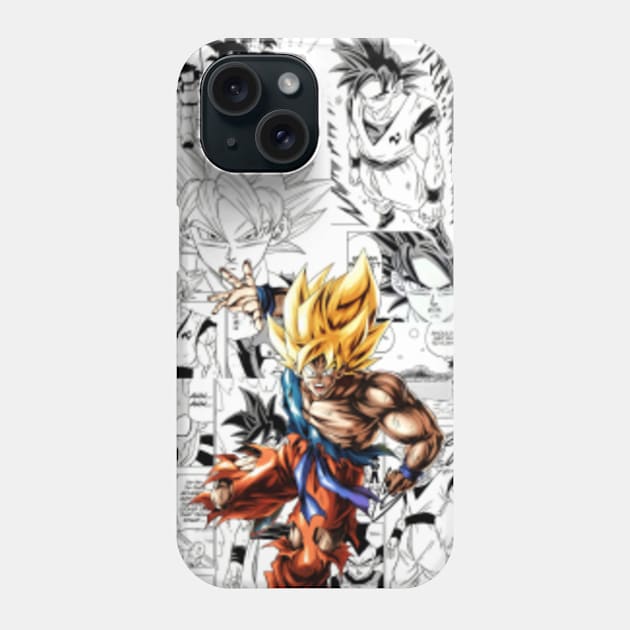 Goku Phone Case by Jinwoo