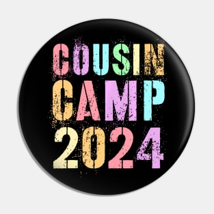 COUSIN CAMP 2024 Grandma Grandpa Summer Sleepaway Pin