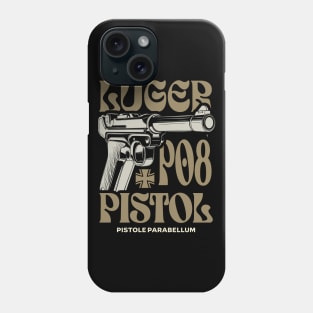 Luger P08 - German WW2 Pistol Phone Case