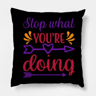 Motivational and Life-themed T-shirt Pillow