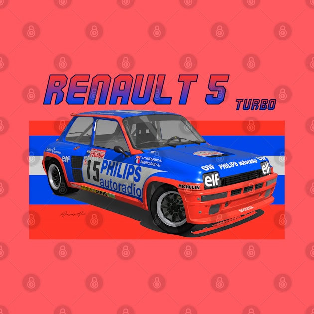 Renault 5 Turbo Group B by PjesusArt
